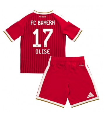Bayern Munich Michael Olise #17 Hemmaställ Barn 2026-27 Kortärmad (+ Korta byxor)